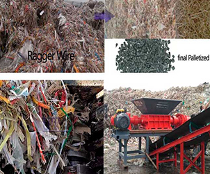 Ragger Wire Recycling Line
