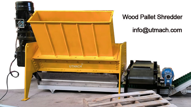 Wood Pallet Shredder 